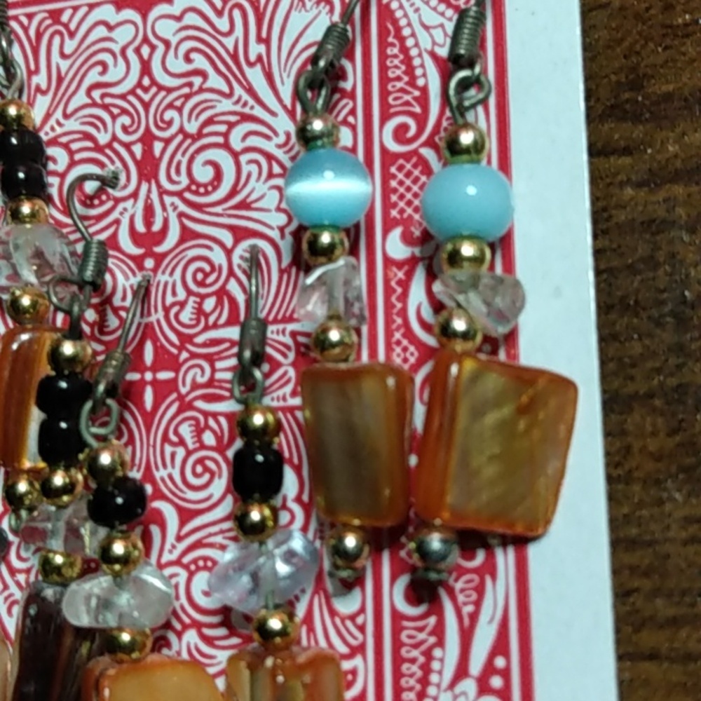6/$20 Shell Earrings - Picture 2 of 5